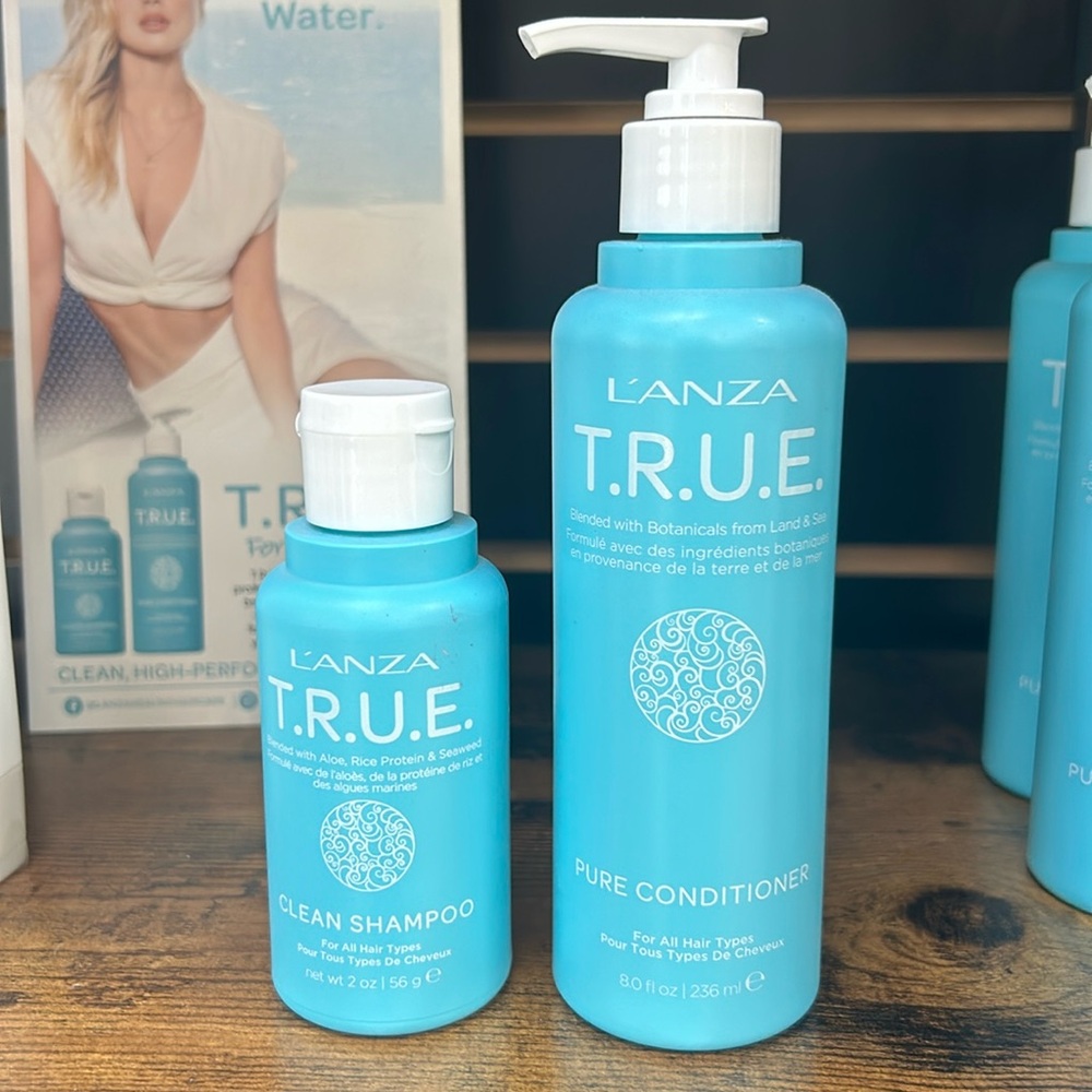 🌟 Lanza TRUE clean beauty shampoo & conditioner SET